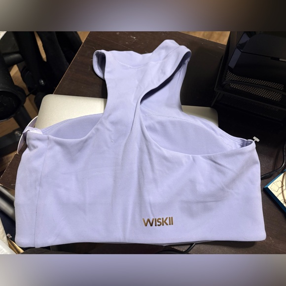 WISKII OFF-KILTER MOCK BRA- $78 Retail- Lavender Frost - Picture 5 of 5